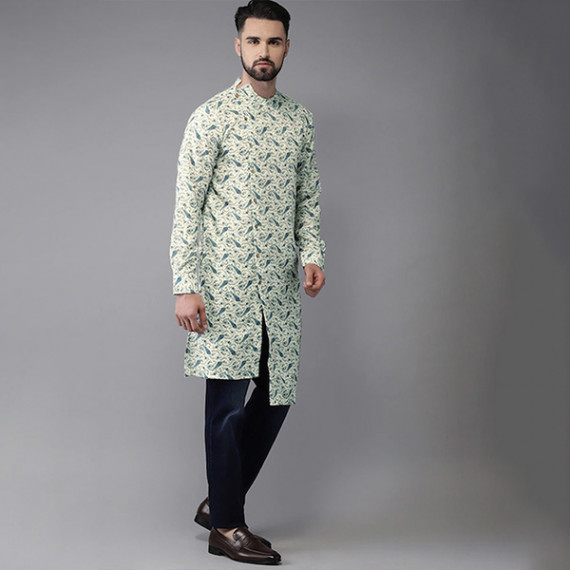 https://fineclothes.in/products/men-sea-green-blue-printed-fusion-straight-kurta