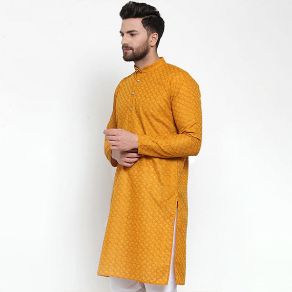 https://fineclothes.in/products/men-mustard-yellow-thread-work-cotton-kurta