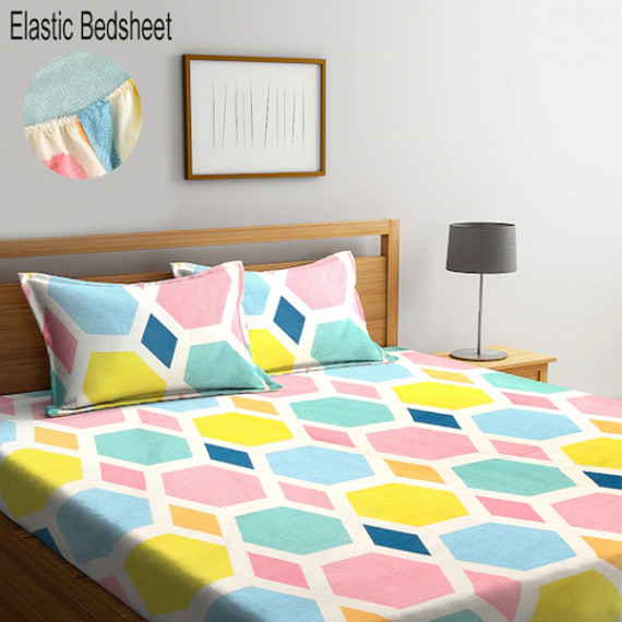 https://fineclothes.in/products/multicoloured-geometric-300-tc-fitted-double-bedsheet-with-2-pillow-covers