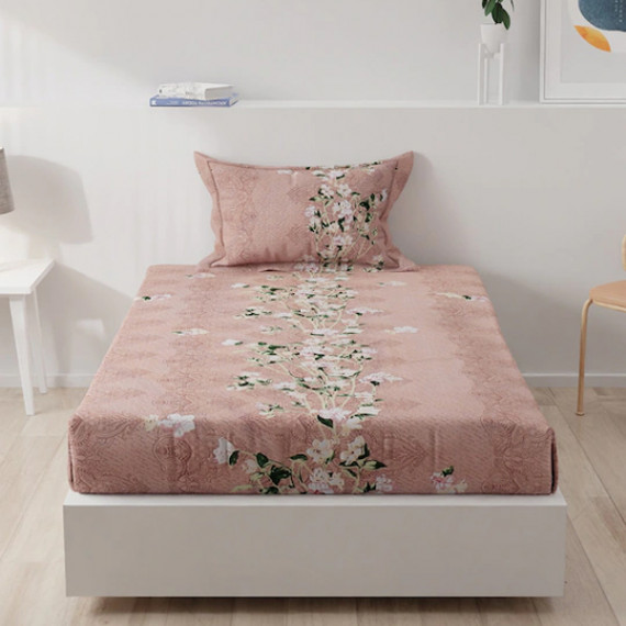 https://fineclothes.in/products/peach-coloured-green-225-tc-single-bedsheet-with-1-pillow-covers