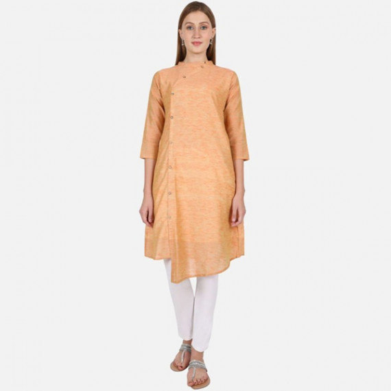 https://fineclothes.in/products/women-orange-solid-a-line-cotton-kurta