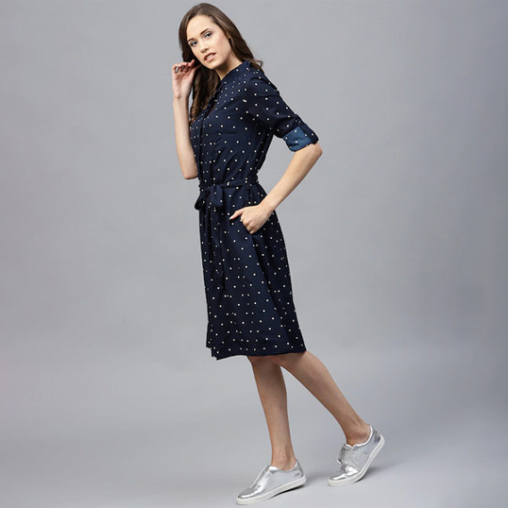 https://fineclothes.in/products/navy-blue-polka-dots-printed-shirt-dress