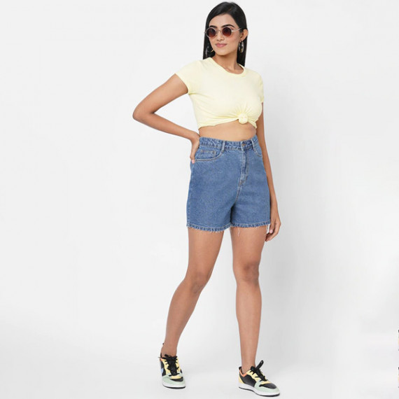 https://fineclothes.in/products/women-blue-slim-fit-high-rise-denim-shorts