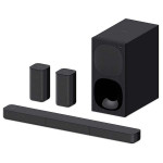 Sony HT-S20R Real 5.1ch Dolby Digital Soundbar for TV with subwoofer and Compact Rear Speakers, 5.1ch Home Theatre System (400W,Bluetooth & USB Connec