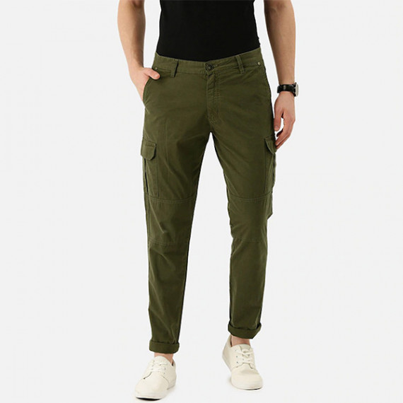 https://fineclothes.in/products/men-olive-slim-fit-pure-cotton-cargos-trousers