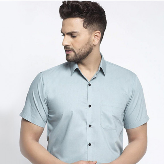 https://fineclothes.in/products/men-sea-green-regular-fit-solid-casual-shirt