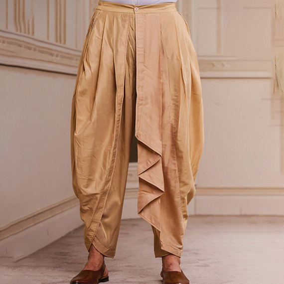 https://fineclothes.in/products/men-beige-solid-draped-dhoti-pants