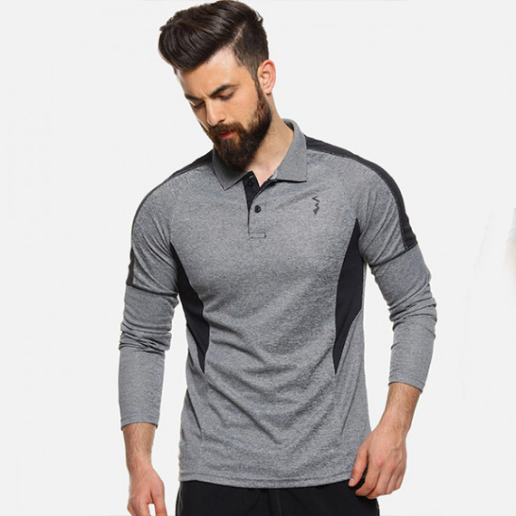 https://fineclothes.in/products/men-grey-black-colourblocked-polo-collar-t-shirt