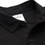 Men Black Slim Fit Cotton Casual Shirt