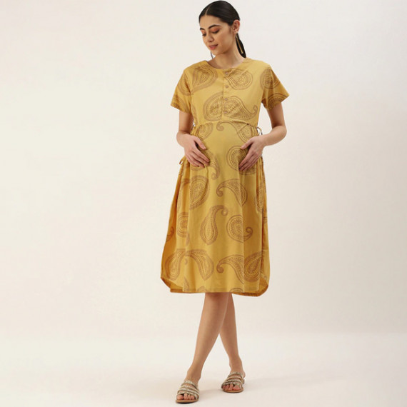 https://fineclothes.in/products/pure-cotton-ethnic-motifs-printed-maternity-a-line-dress