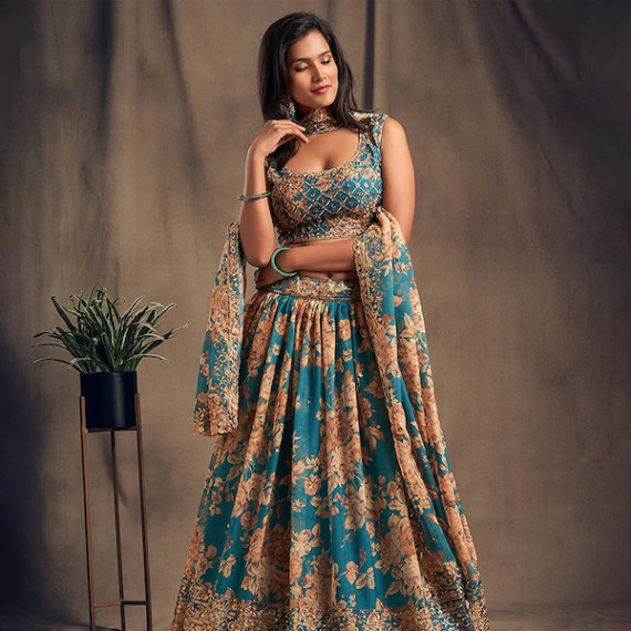 https://fineclothes.in/products/blue-beige-printed-semi-stitched-lehenga-unstitched-blouse-with-dupatta